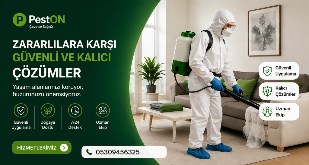 Peston — zararlılara karşı güvenli ve kalıcı çözümler